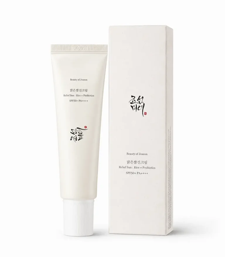 Beauty of Joseon Relief Sun Rice + Probiotics SPF50+ PA++++ 50ml avec boîte